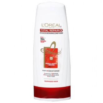 Loreal Paris Total Repair 5 Advance Repairing Shampoo+ Free Conditioner  